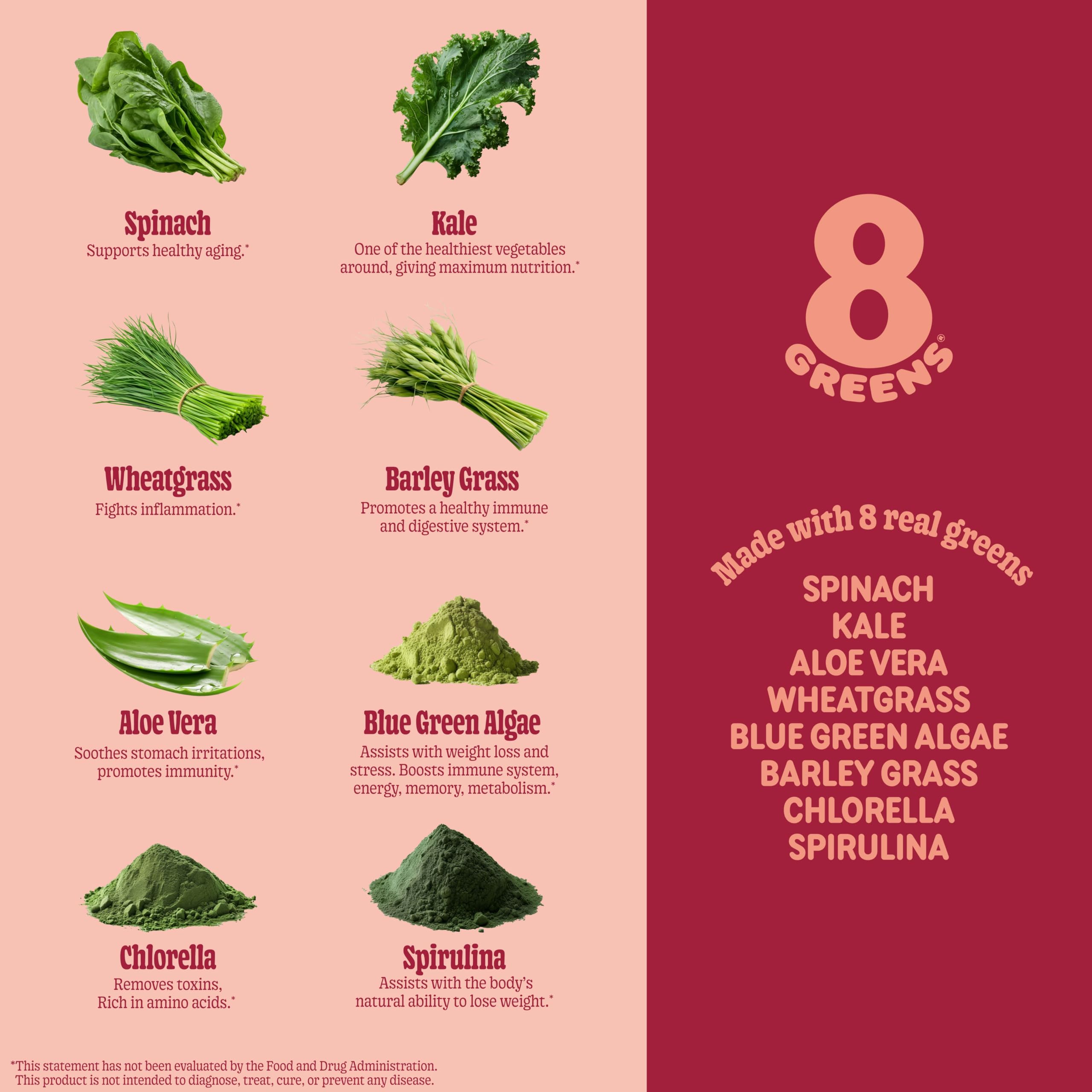Gomitas de durazno con sabor frutal, snack nutritivo de 8Greens.