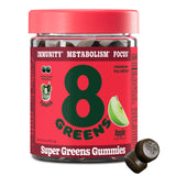 8Greens Supergreens Gummies envase práctico para consumo diario en familia.