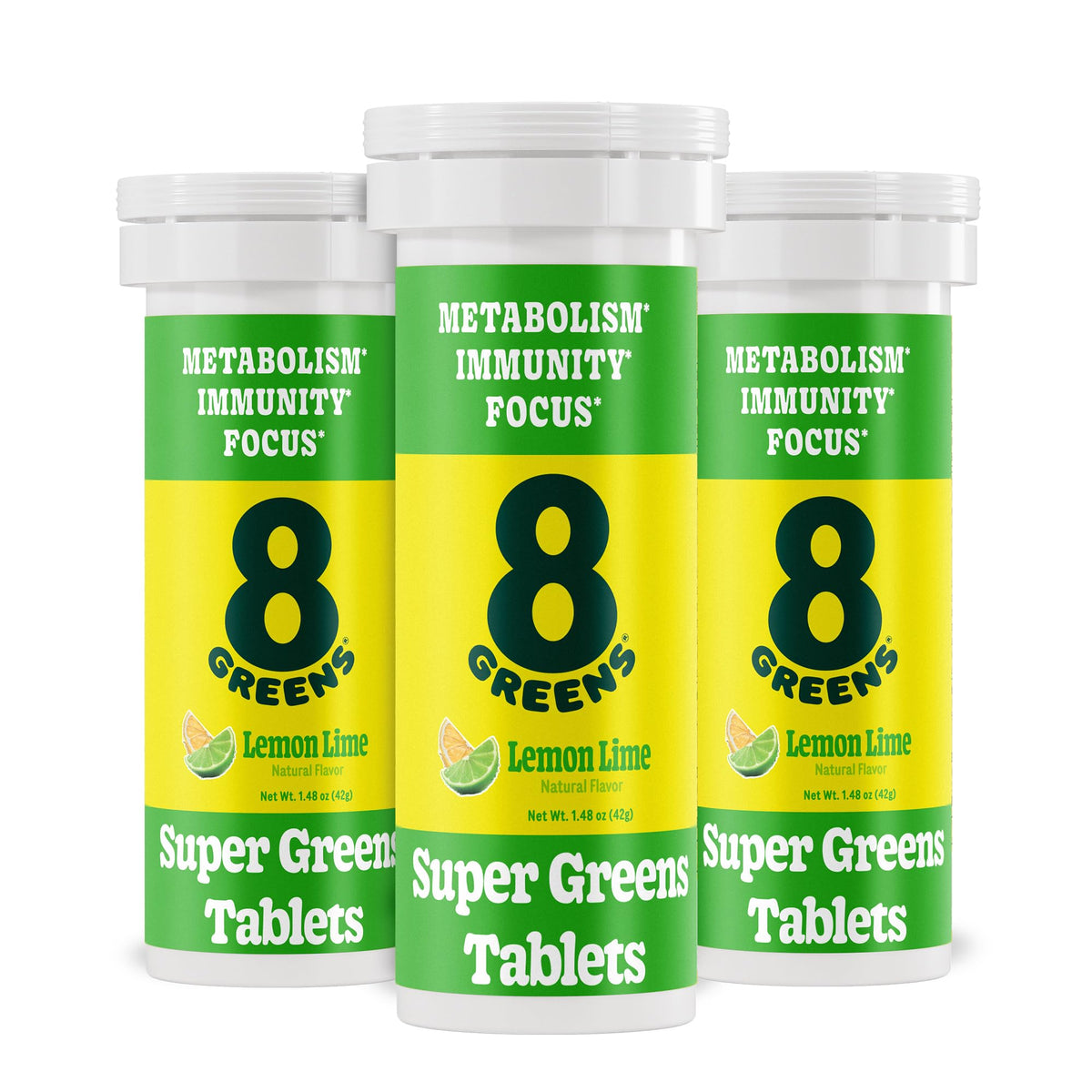 8Greens Supergreens en bote compacto para llevar