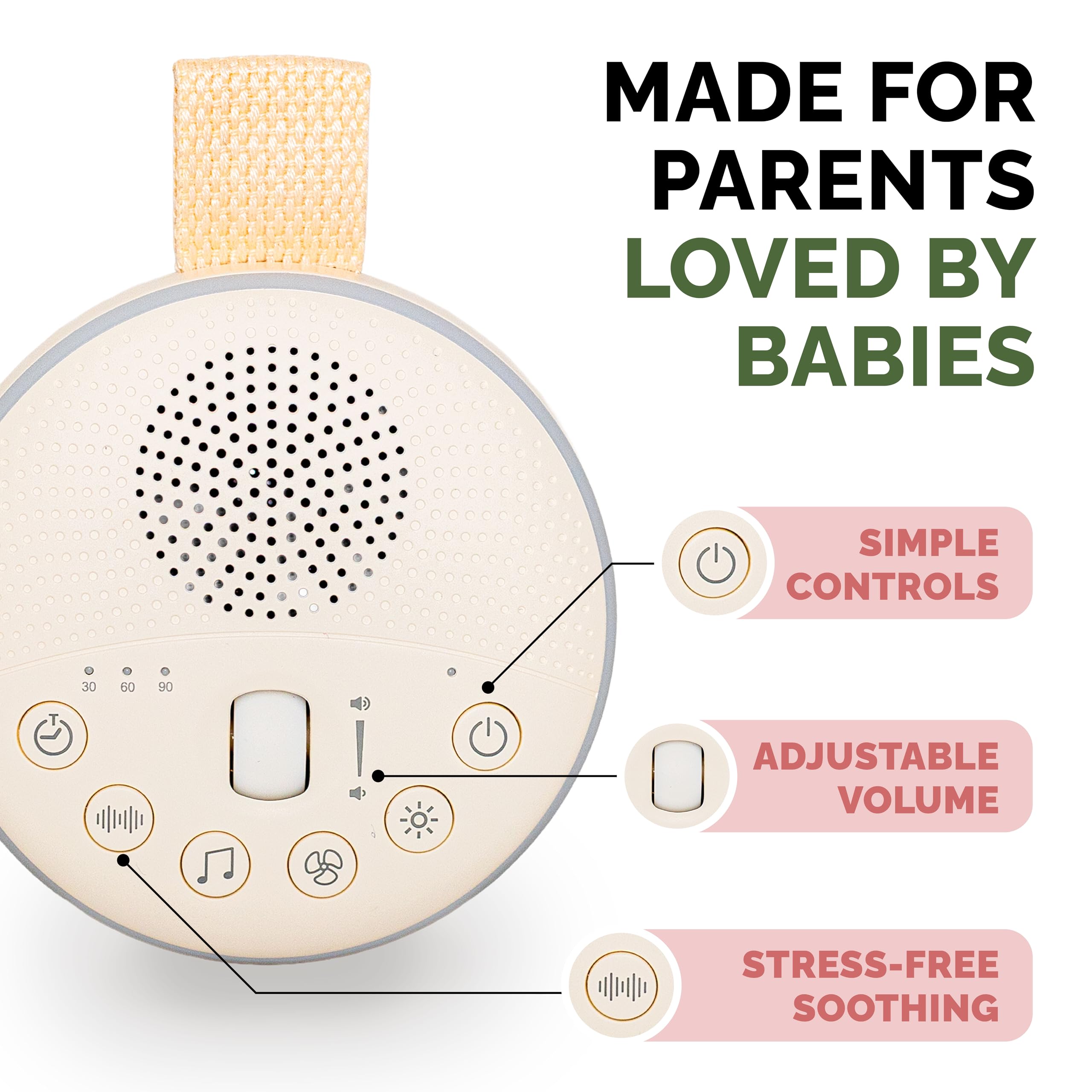 ABABY REFRESH: temporizador automático para dormir sin preocuparse.