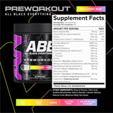 ABE All Black Everything cucharilla de medición para dosificar energía preentrenamiento