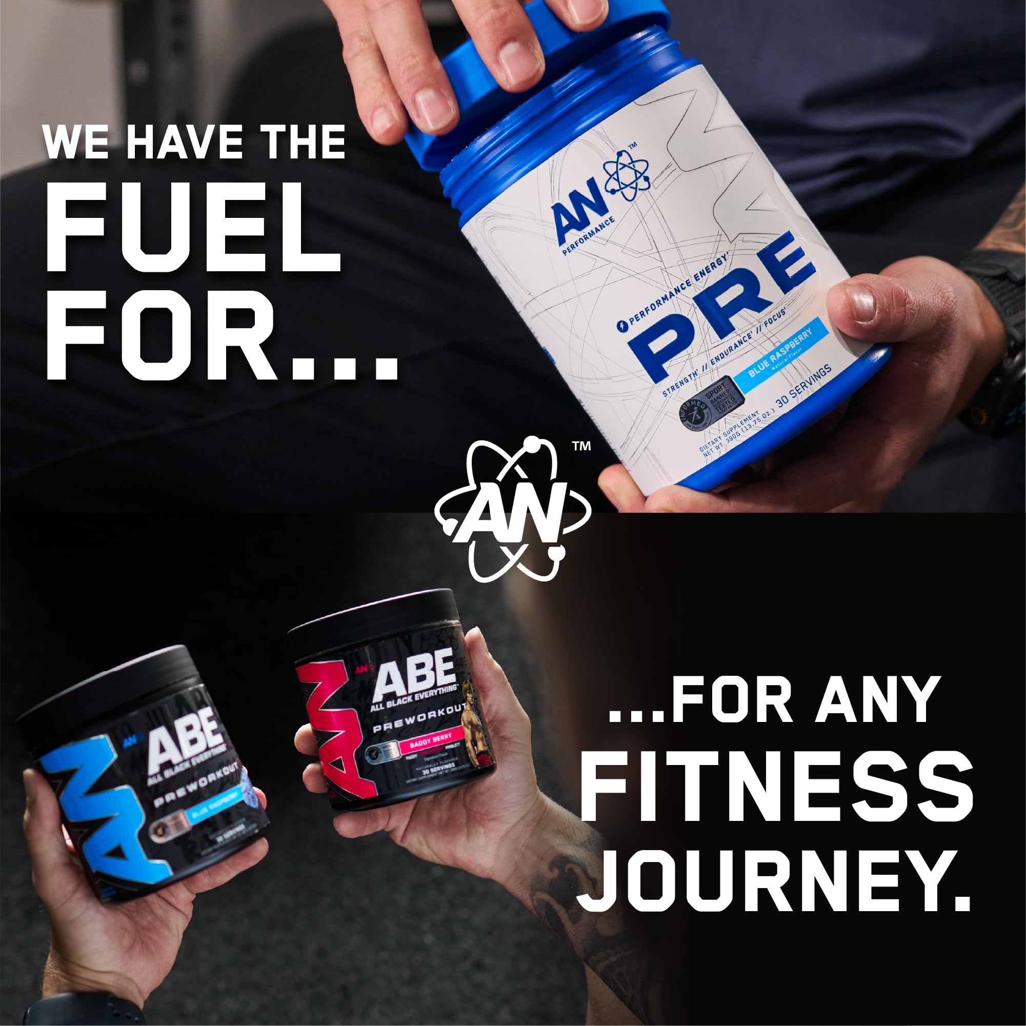 ABE Essentials Pre: empaque claro que destaca calidad y transparencia
