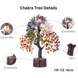 ABHISUBYA Árbol de piedras preciosas eleva la energía del ambiente.