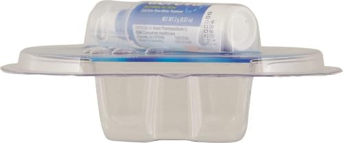 Abreva 10% Docosanol envase portátil para uso en viaje.