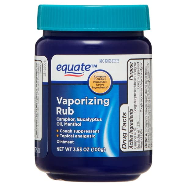 ungüento vaporizante de abseits, aplicación segura en las manos