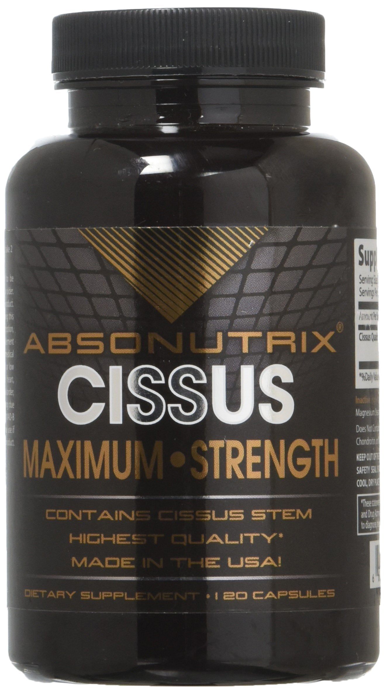 Presentación de cápsulas vegetales Absonutrix Xtreme 1600mg.