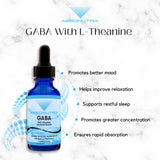 Caja Absonutrix GABA-L-Theanine resalta 300 porciones.
