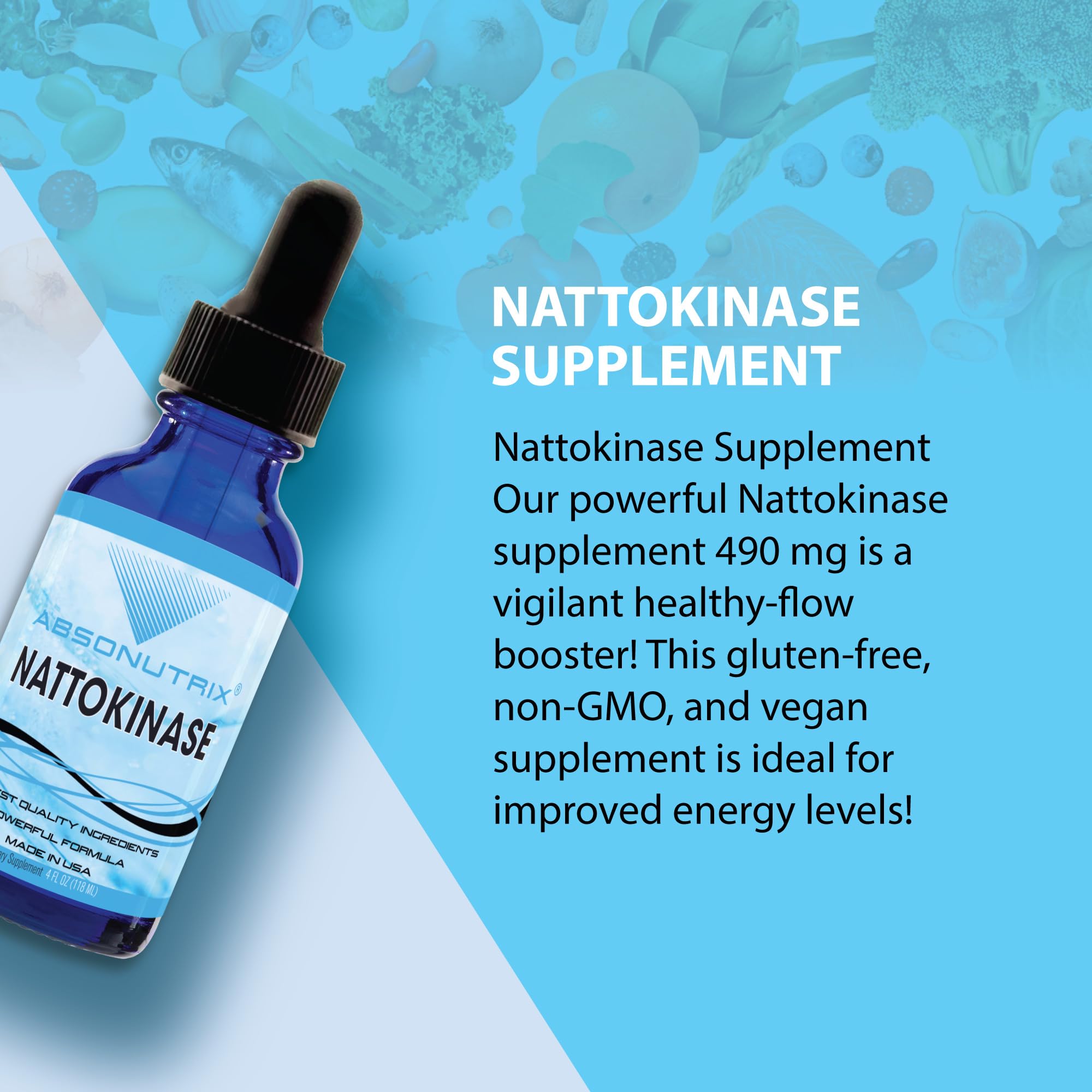 Absonutrix nattokinase hecho en EE.UU.: garantía de producción local.