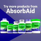 AbsorbAid Platinum, caja en estante, fácil acceso y almacenamiento.