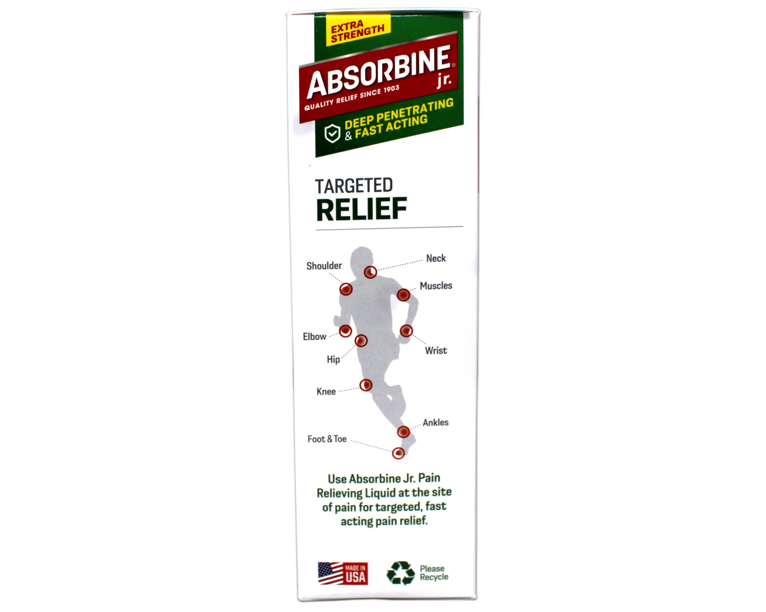 ABSORBINE JR. absorción rápida sin residuos grasos