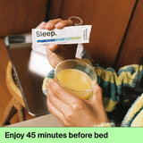The Absorption Company Sleep Aid Powder, PharmaGABA incluido, calma la mente para un descanso profundo.