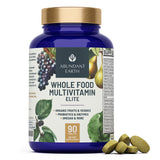 Abundant Earth Multivitamínico, botella de 90 cápsulas, para uso diario.