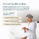 Abundant Natural Health Ocean Soothe Lotion, textura suave, hidratación para piel seca