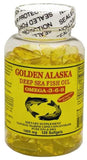 A.C. Commodity Inc Alaska dorada en cápsulas suaves para apoyo diario de ácidos grasos.