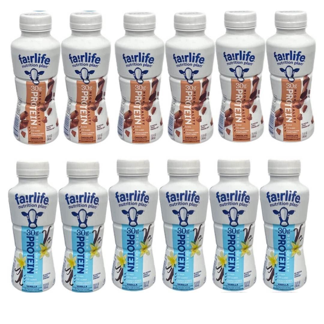Fairlife Plan Nutricion vainilla batido en botella, alto en proteína
