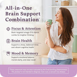 Accentrate110 cápsulas complejo B para apoyo cognitivo y energía estable