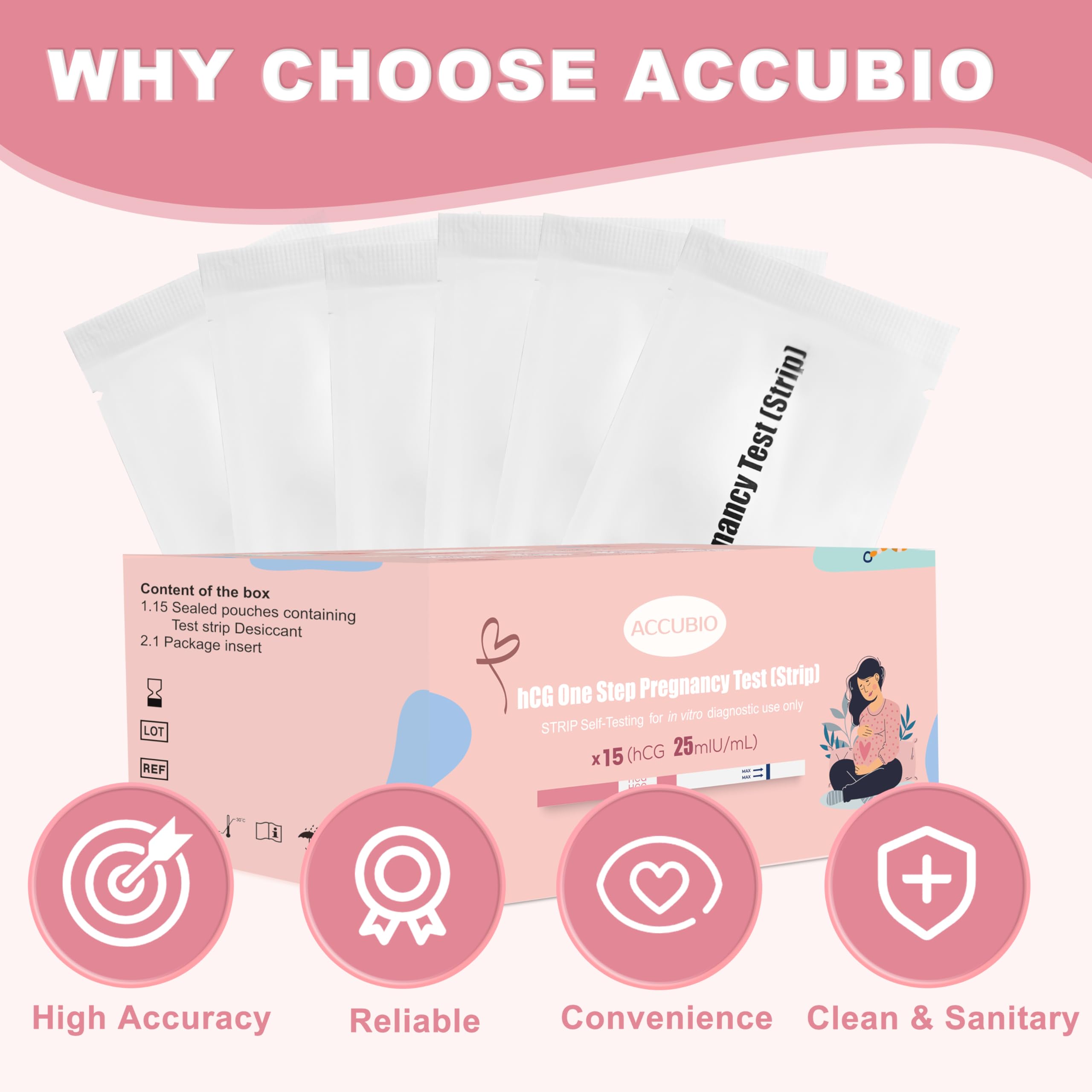 ACCUBIO tamaño compacto para llevar en bolso o bolsillo