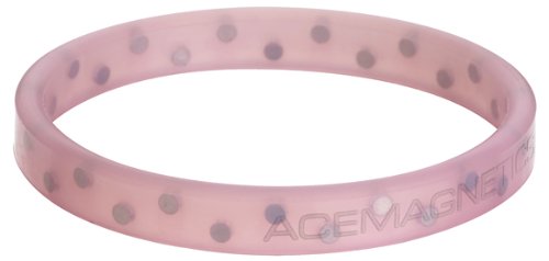 AceMagnetics Rally Band 30 rosa pulsera rosa para uso diario cómodo sin broches.