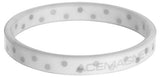 AceMagnetics Rally Band 30 imanes, pulsera blanca, duradera para uso diario.