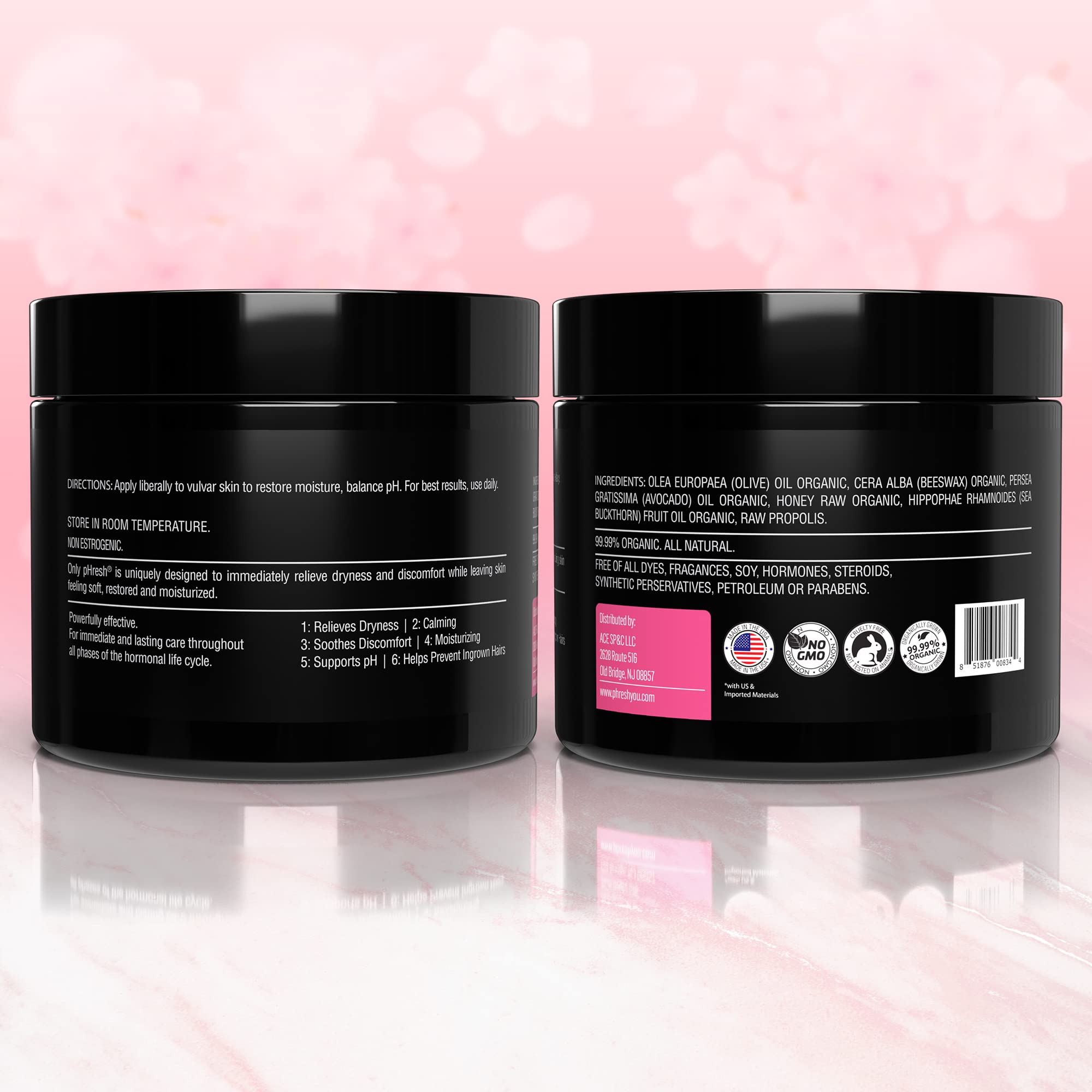 ACE NUTRITION Balsamo vaginal: aroma suave durante la rutina íntima.