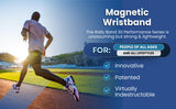 AceMagnetics Rally Band material impermeable, apto para actividades al aire libre.