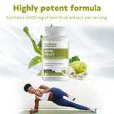 Aclivia Noni hawaiano logo: marca confiable de suplemento natural
