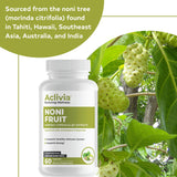 Aclivia Noni hawaiano tomando cápsula: uso diario práctico