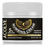Acolye crema adormecedora 50 g, botella lista para alivio localizado.