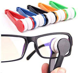 A-cool limpiador de gafas mini con brocha de microfibra para limpieza rápida.
