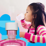 ACT Kids etiqueta sin azúcar y sin alcohol para dientes sensibles.