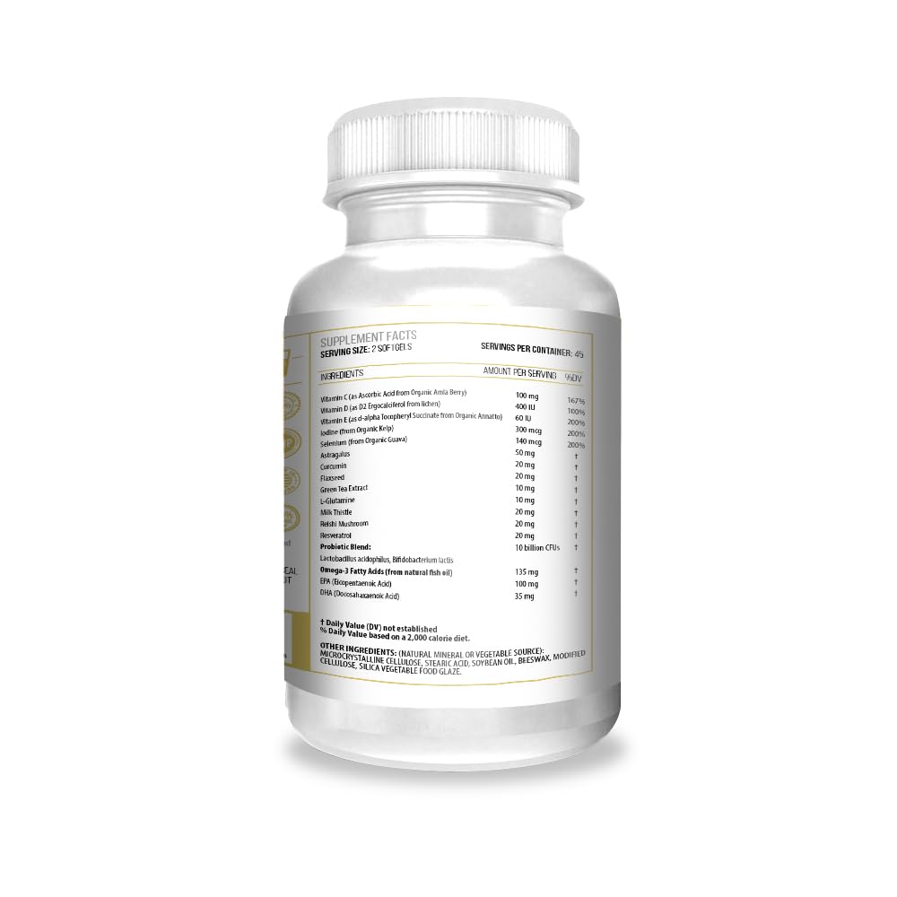 ACTIF etiqueta frontal: información clara de ingredientes y calidad