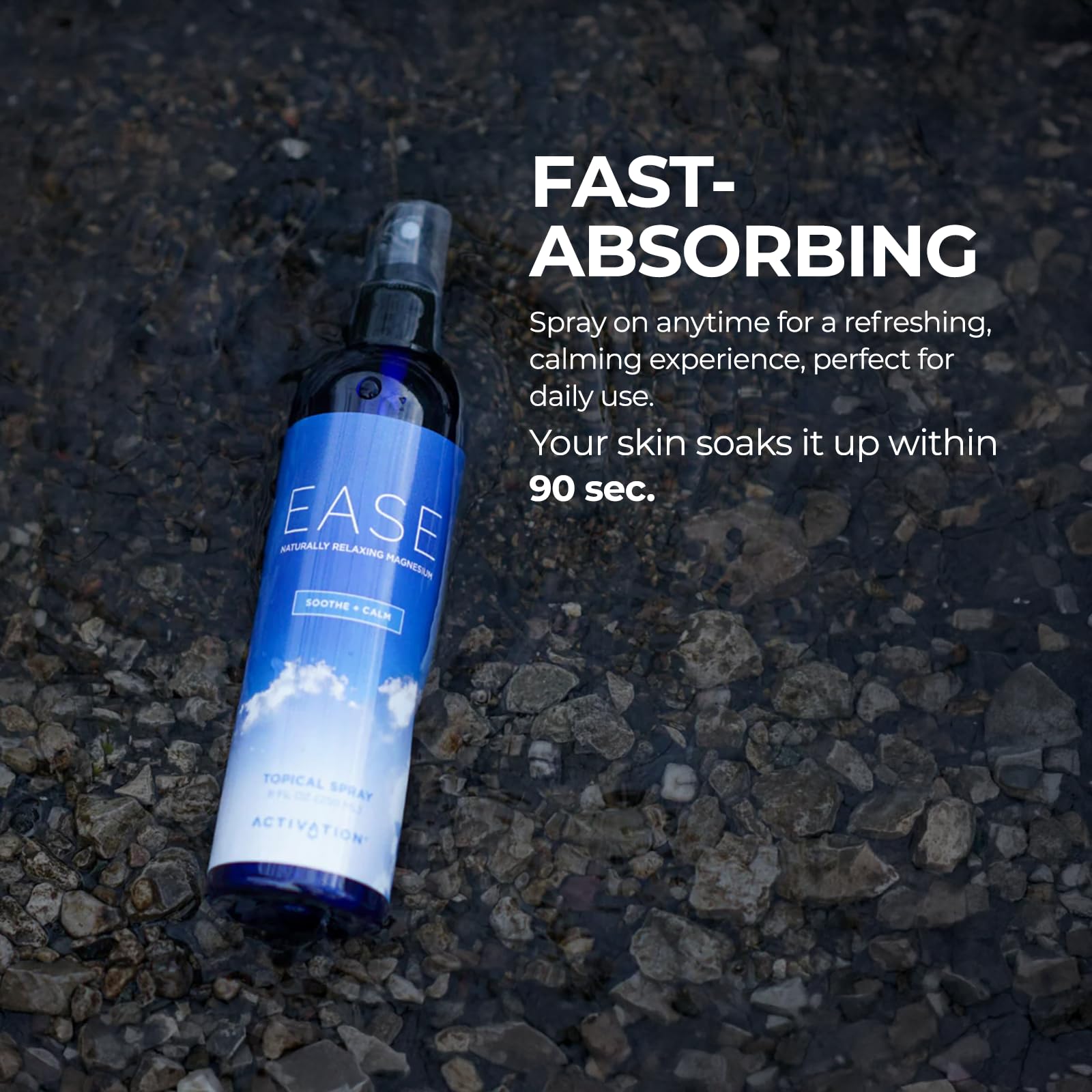 Activation Ease: equilibrio mineral apoyado por el magnesio del Mar Muerto