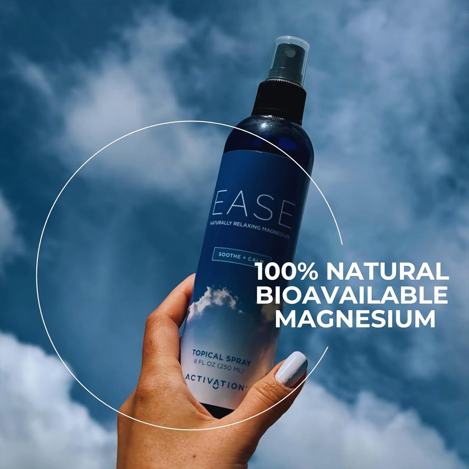 Activation Ease: rutina diaria de cuidado corporal con magnesio en la piel