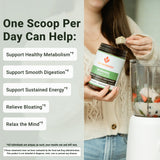 ActivatedYou Morning Complete, polvo sabor manzana canela para energía suave