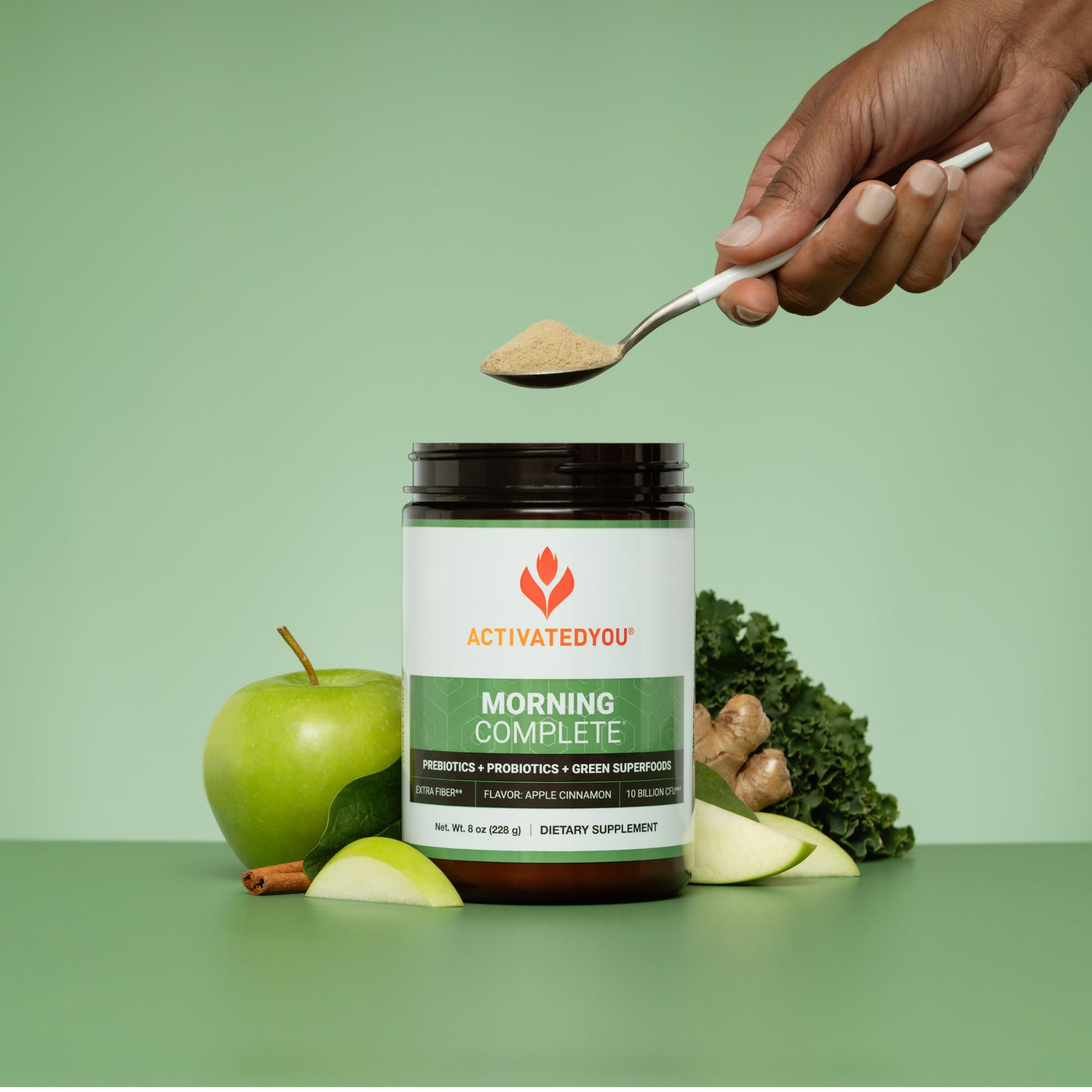 ActivatedYou Morning Complete, porciones 30 para rutina diaria sostenible