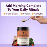 Ritual matutino con sabor a bayas para energizar sin cafeína.