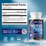 Active Bounty Nerve Recovery Pro, curcuma visible, apoyo natural para circulación.