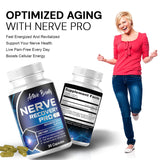 Active Bounty Nerve Recovery Pro, etiqueta, revela ingredientes clave para el apoyo nervioso.
