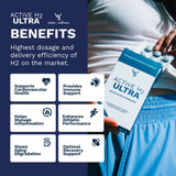 Active H2 Ultra burbujas de hidrógeno mejoran la experiencia de beber.