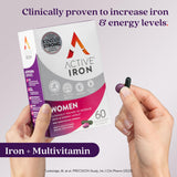 Active Iron: cápsula de hierro, soporte suave para la energía diaria.