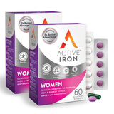 Active Iron: cápsulas de hierro 25 mg para energía diaria