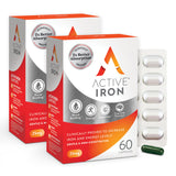 ACTIVEIRON cápsulas de 25 mg para apoyo diario de hierro y energía