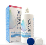 ACU vue RevitaLens: estuche incluido facilita cuidado y transporte de lentes.