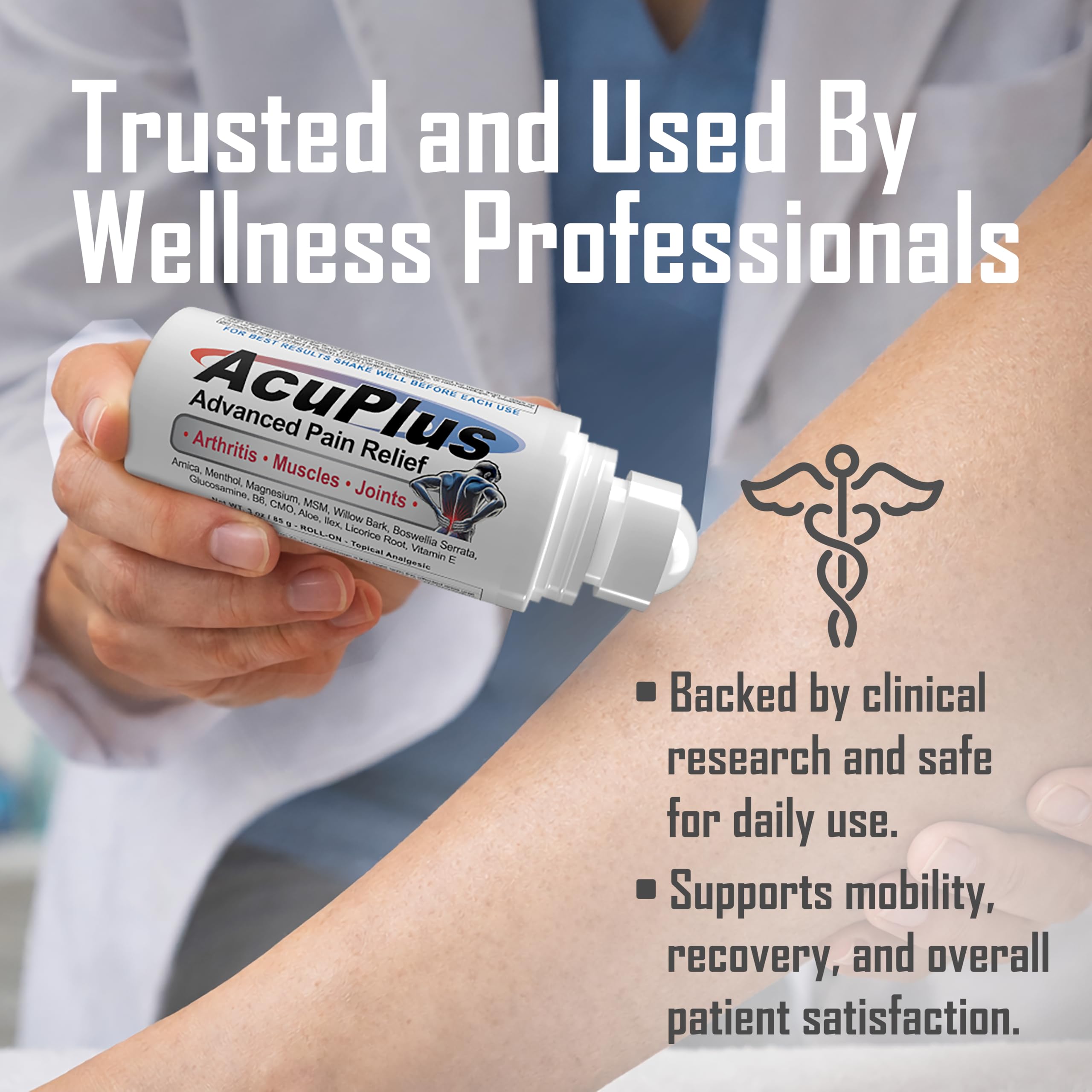 AcuPlus, fabricado en EE.UU., compromiso con calidad.