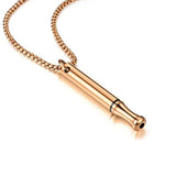 AD ADASTONE collar respiración rosa-oro para aliviar la ansiedad en cualquier momento.