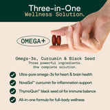 Adapt Naturals Omega 3: cápsulas blandas para apoyar articulaciones y movilidad.