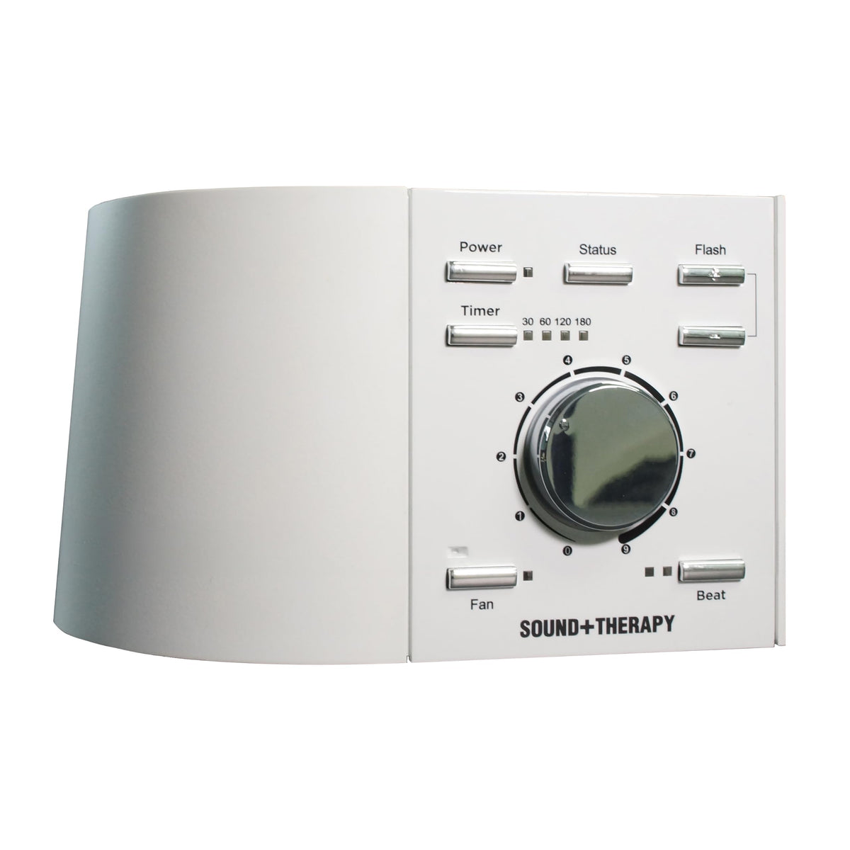 Adaptive Sound Technologies Sleep Machine 40Hz frente: diseño elegante para ambientar la noche.