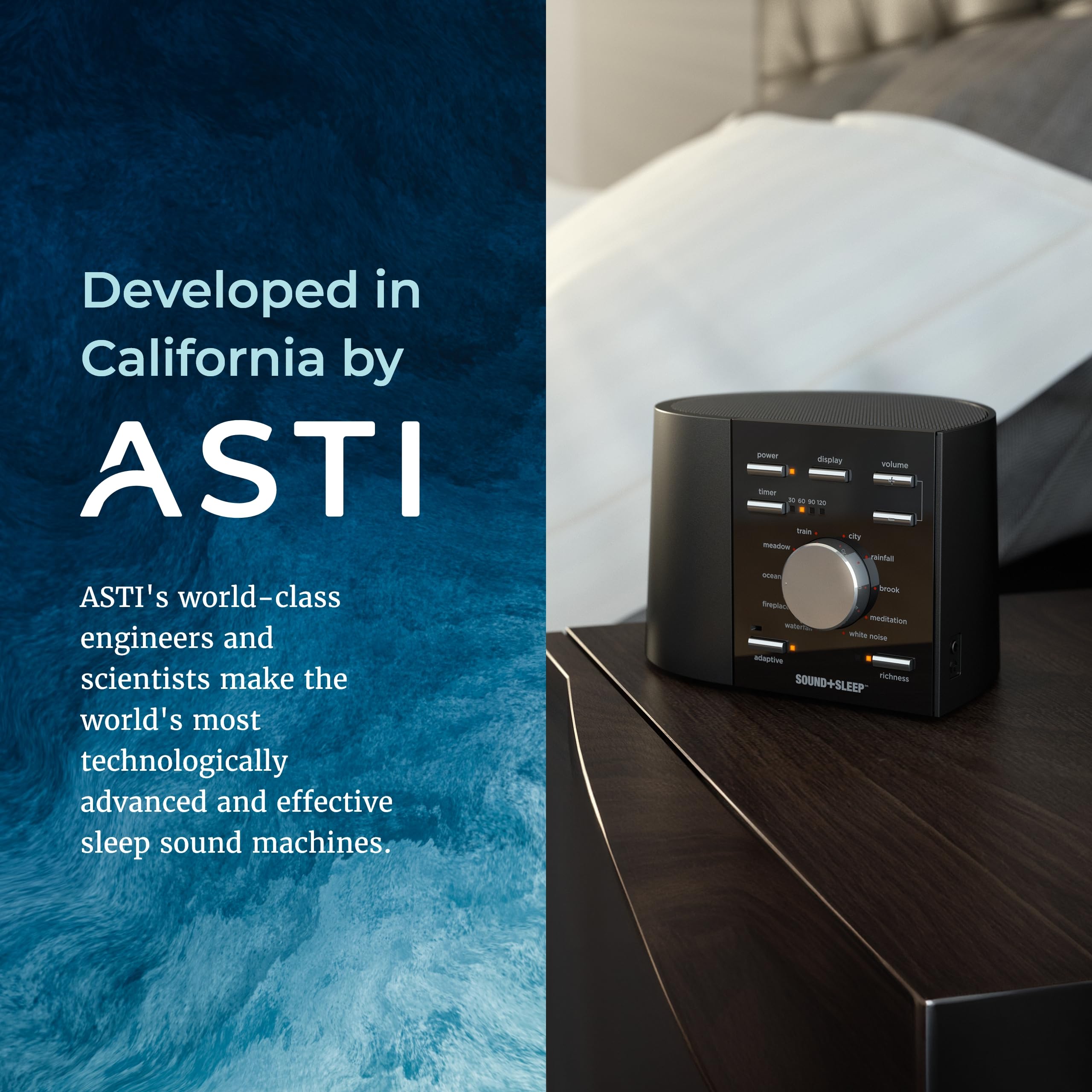 Sound+Sleep: presentación en caja lista para regalar y usar desde ya.