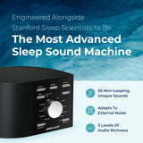 Sound+Sleep: uso nocturno para crear un ambiente tranquilo y favorecer el descanso.