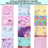 ADBGV microfibra con diseño, paños empaquetados individualmente